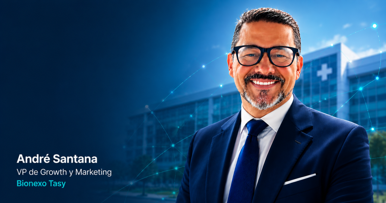 transformacion digital en salud por André Santana, VP de Marketing y Ventas